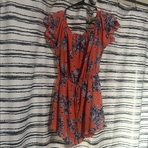 Ultra Flirt floral romper 💐